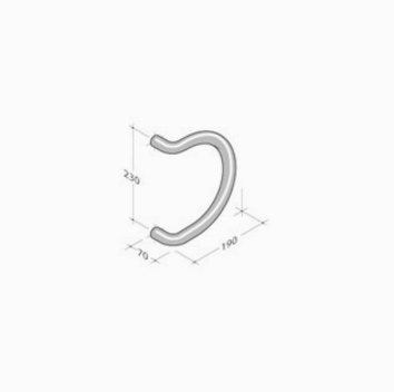 3CC.309.0023 pba 309 colored nylon handle measures