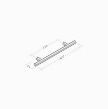 Extruded Aluminum Handle Dimensions