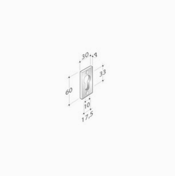 pba 2001.IT.Y nozzle Rectangular Stainless Steel
