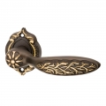 1065-6 Shamira Class Door Handle on Rose Frosio Bortolo Arabic Style