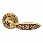 1065-7 Shamira class Door Handle on Rose Frosio Bortolo Oriental Style