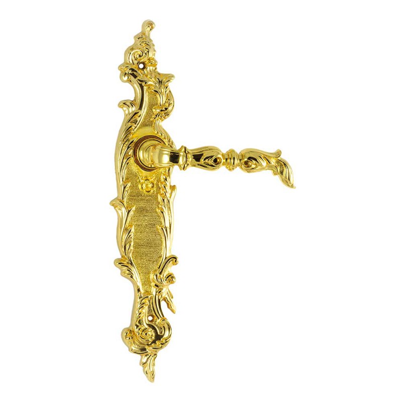 1100 Jumana class Door Handle on Plate Frosio Bortolo Luxury Made in Italy