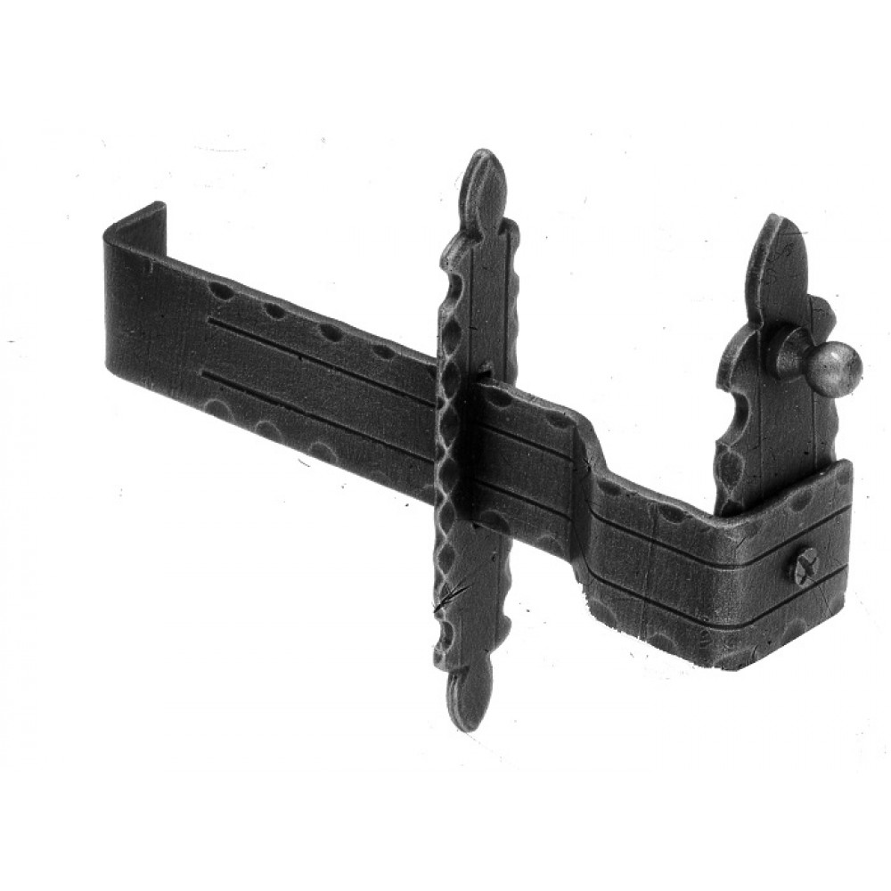 1101 Shutter holder 170x30x18mm Zanca to Embed Galbusera Wrought Iron