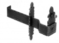 1101 Shutter holder 170x30x3mm Zanca to Embed Galbusera Wrought Iron