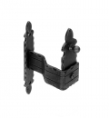 1101/V Shutter holder 170x30x3mm Zanca to Embed Galbusera Wrought Iron