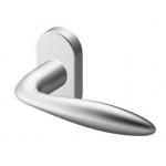 Handle Tropex Instanbul in Satin Stainless Steel Rosette Round or Oval