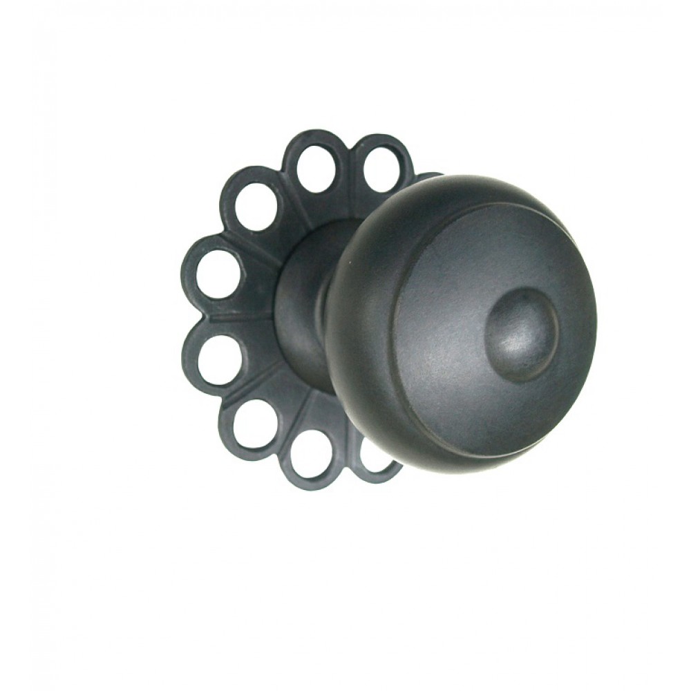 1703 Door Knob Wrought Iron Ø Different Size