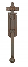 Wrought Iron Vertical Bolt Various Sizes 1893 Galbusera