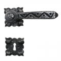 Square Wrought Iron Handle for Doors 2006 Lorenz