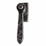 2004.DK Zigzag Wrought Iron Window Handle DK Dry Keep Lorenz Ferart