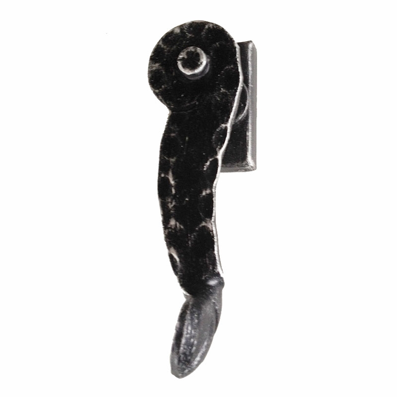 2007.DK Asymmetrical Wrought Iron Window Handle DK Dry Keep Lorenz Ferart