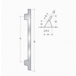 200.IT.001 pba Pull handle in stainless steel 316L