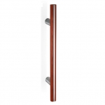 200.YOD.311 pba Pull Handle Wood and Stainless Steel AISI 316L