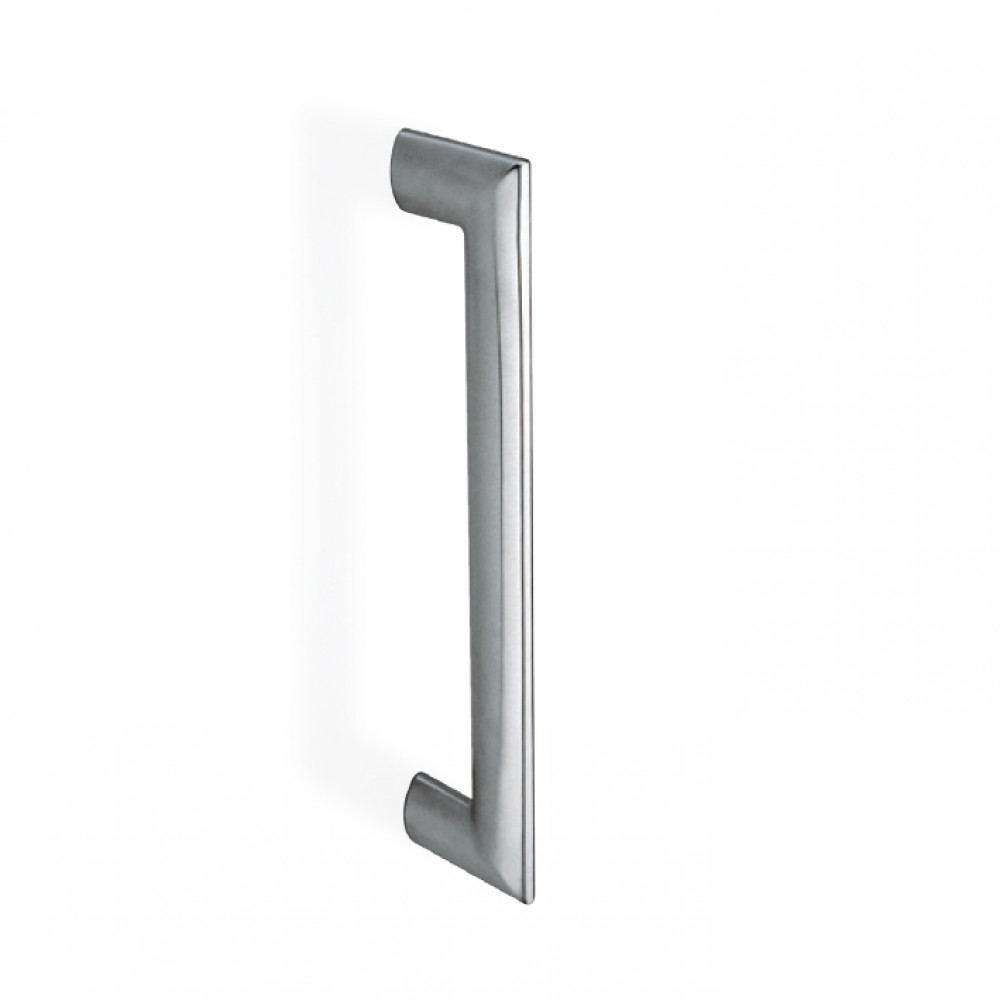 200E-041 pba Tubular Elliptical Pull Handle in Stainless Steel AISI 316L