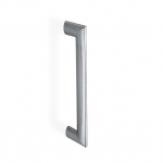 200E-041 pba Tubular Elliptical Pull Handle in Stainless Steel AISI 316L