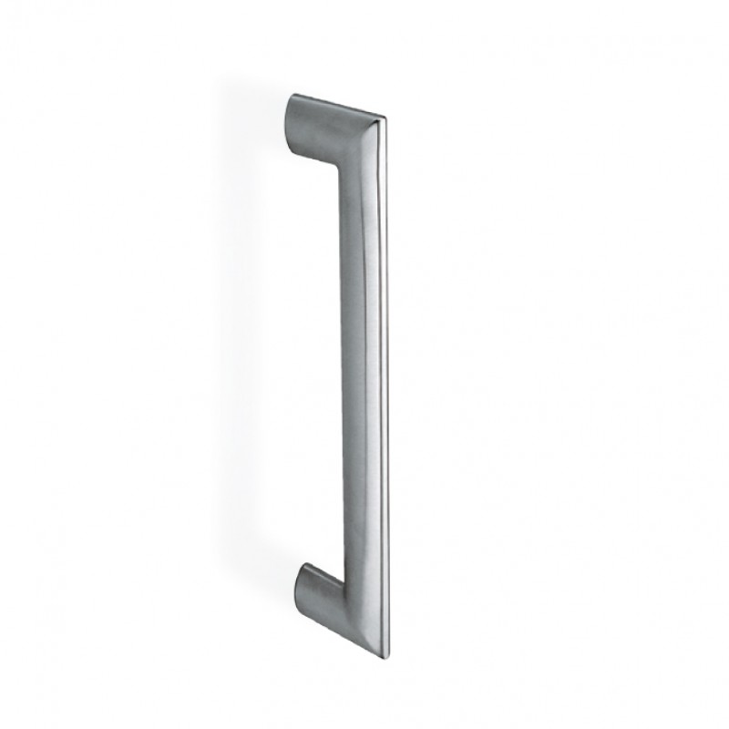 200E-041 pba Tubular Elliptical Pull Handle in Stainless Steel AISI 316L