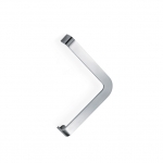 200P-031 pba Pull handle in stainless steel with flat profile
