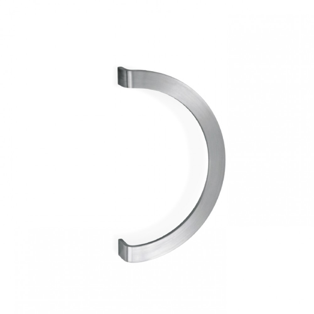 200P-041 pba Pull handle in stainless steel with flat profile