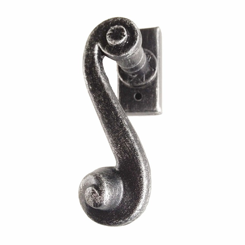 2066.DK Rococò Style Wrought Iron Window Handle DK Dry Keep Lorenz Ferart