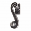 2066.DK Rococò Style Wrought Iron Window Handle DK Dry Keep Lorenz Ferart