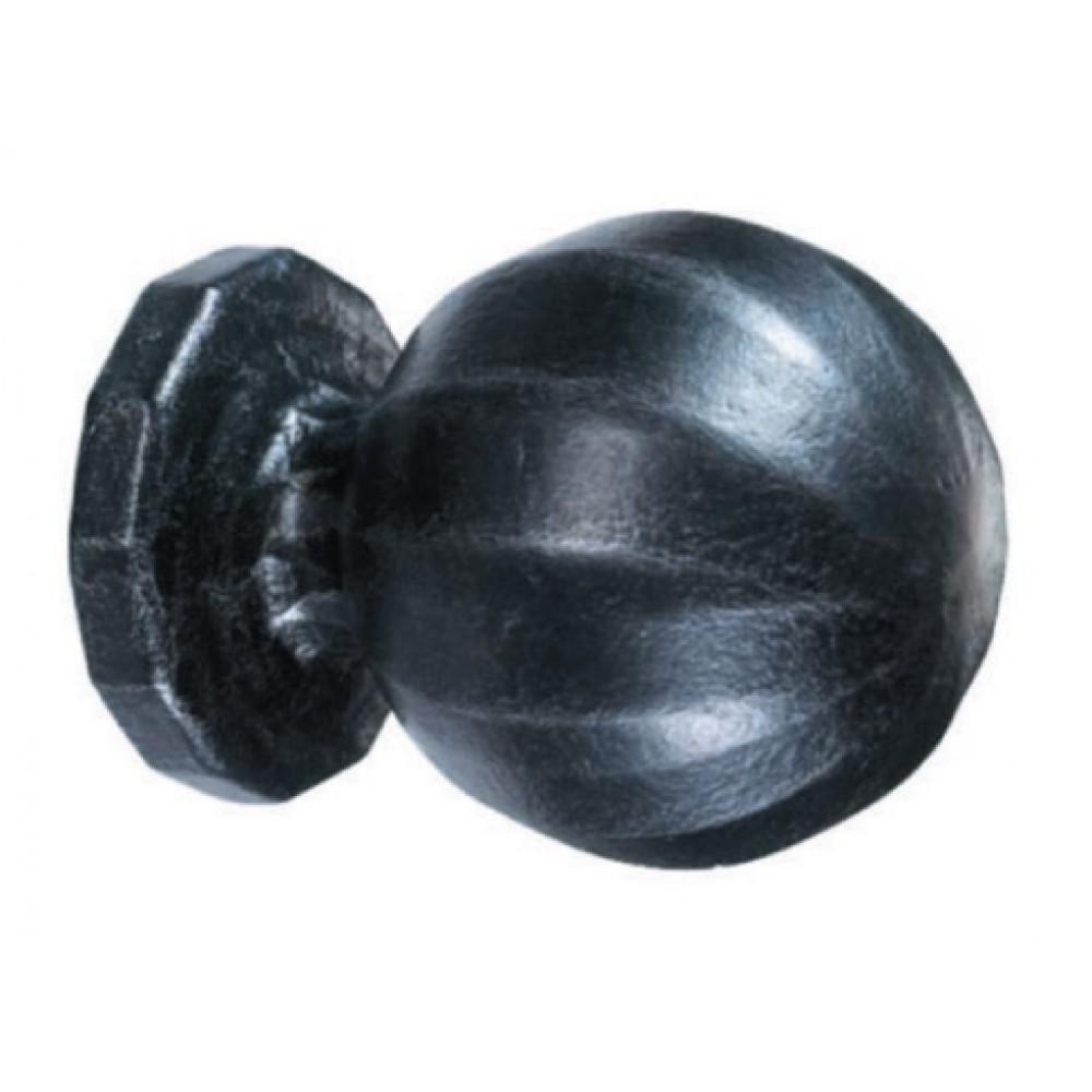 2081 Ø50 Door Knob Wrought Iron