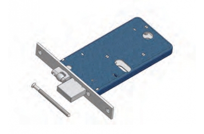 Adjustable roller and deadbolt Omec Art. 775