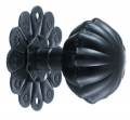 2116 Ø65 Fixed Door Knob Wrought Iron