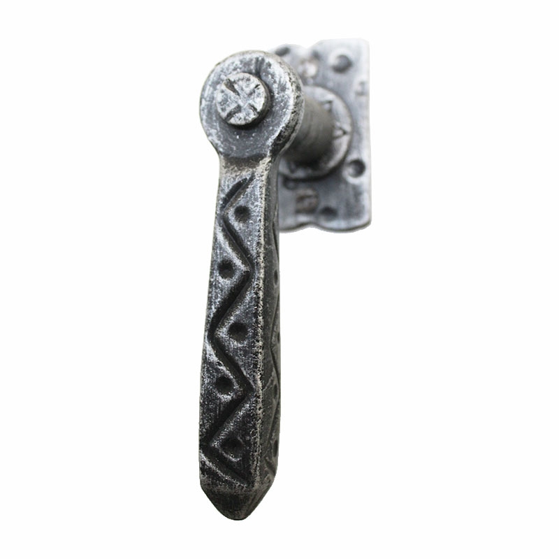 2124 Artisan Wrought Iron Window Handle DK Dry Keep Lorenz Ferart