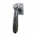 2125 Artisan Wrought Iron Window Handle DK Dry Keep Lorenz Ferart