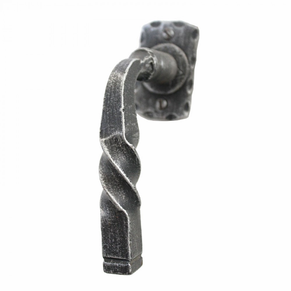 2126 Spiral Wrought Iron Window Handle DK Dry Keep Lorenz Ferart