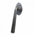 2127 Smooth Wrought Iron Window Handle DK Dry Keep Lorenz Ferart