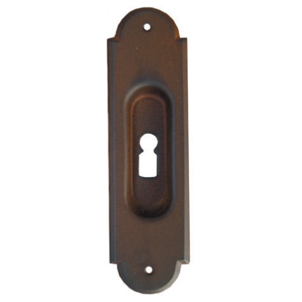 2129 Galbusera Sliding Door Pull Wrought Iron
