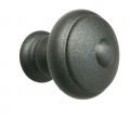 Wrought Iron Door Knob Galbusera 2216 Various Size Diameters