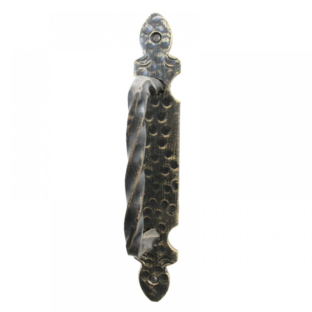 2252 Medieval Style Wrought Iron Pull Handle Lorenz Ferart