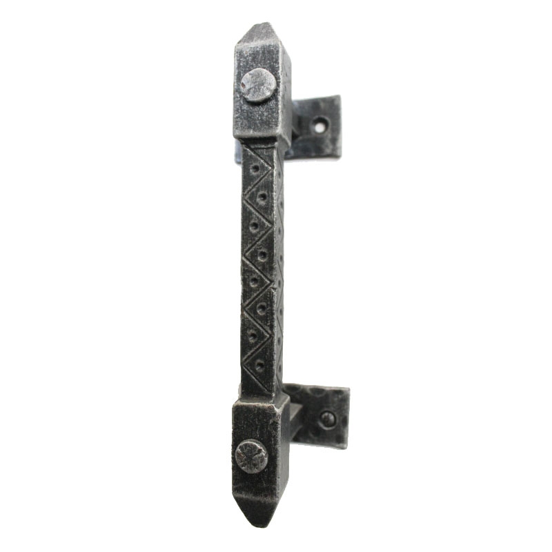 2253 Squarish Wrought Iron Pull Handle Lorenz Ferart