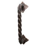 2254 Noble Wrought Iron Pull Handle Lorenz Ferart