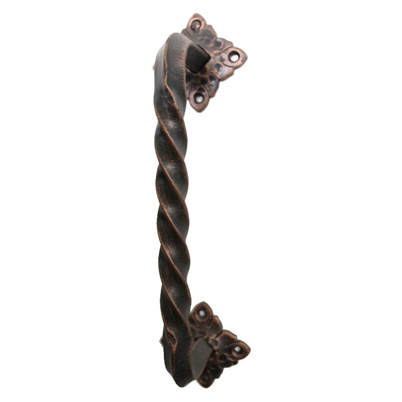 2254 Noble Wrought Iron Pull Handle Lorenz Ferart