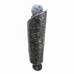 2255 Curved Wrought Iron Pull Handle Lorenz Ferart