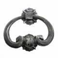 2270 Wrought Iron Knocker for Doors Lorenz Ferart