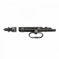 2358 Wrought Iron Horizontal Bolt Handmade for Doors Lorenz Ferart