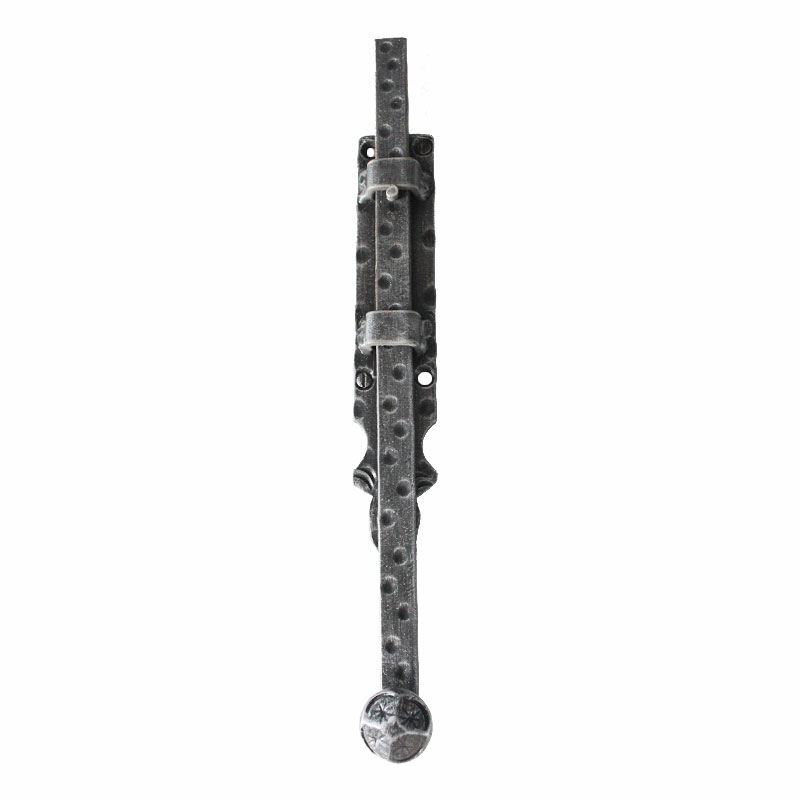 2361 Wrought Iron Vertical Bolt Handmade for Doors Lorenz Ferart