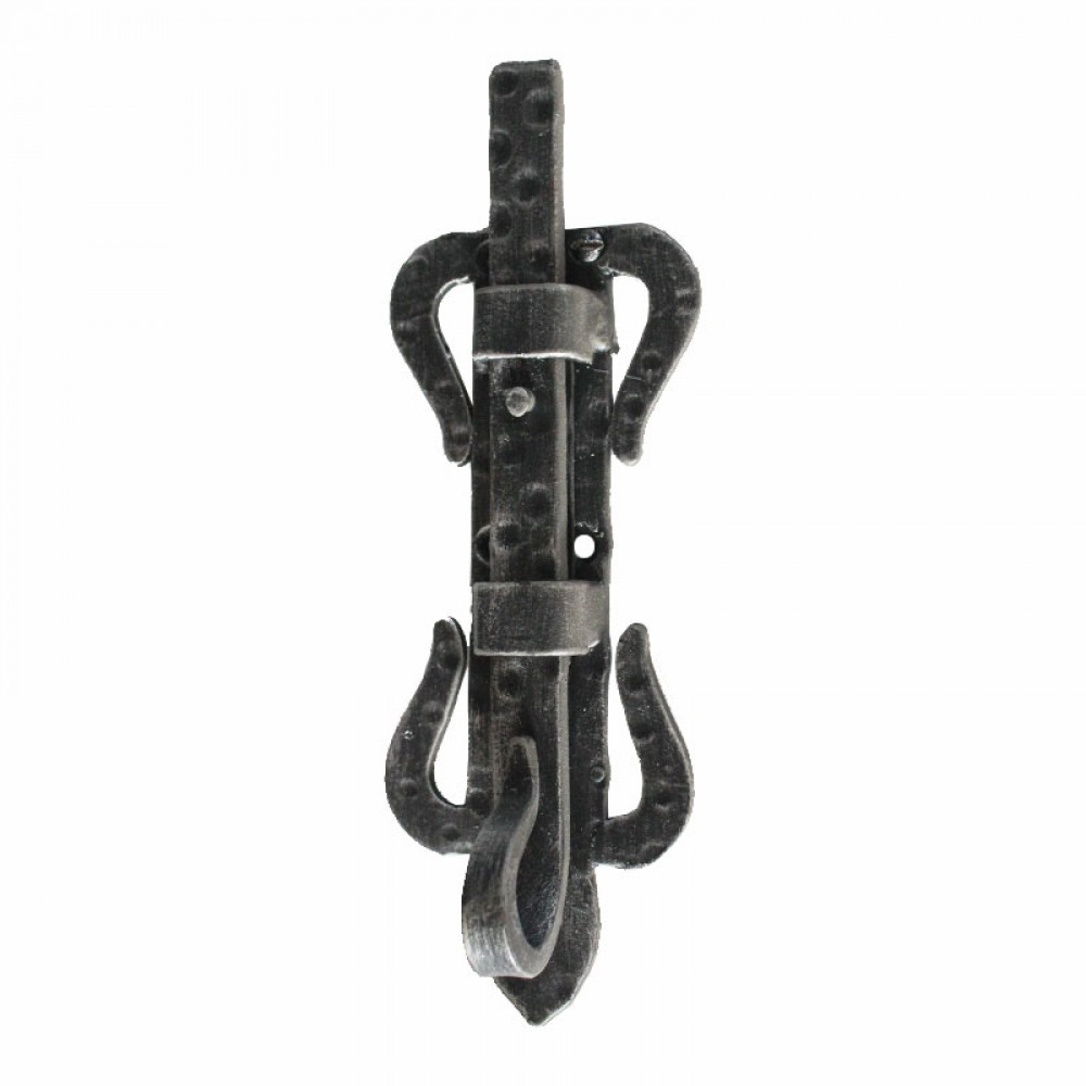 2361 Wrought Iron Vertical Bolt Handmade for Doors Lorenz Ferart