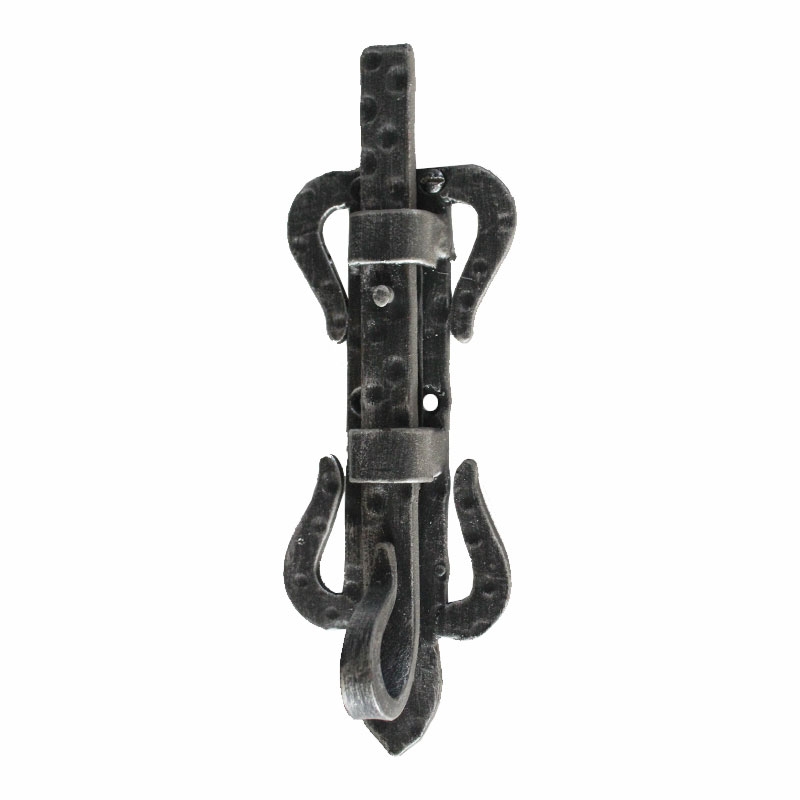 2361 Wrought Iron Vertical Bolt Handmade for Doors Lorenz Ferart