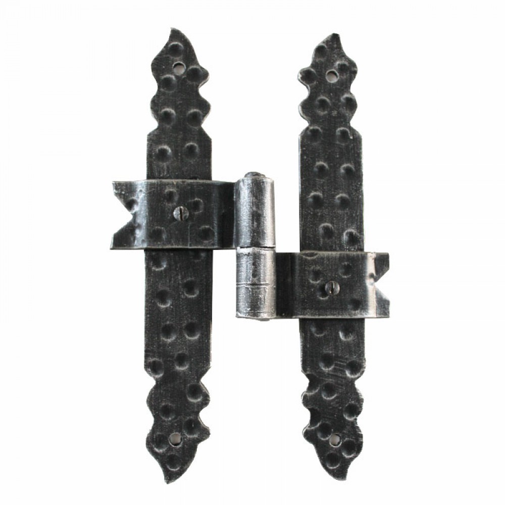 2407 Double Central Hinge Wrought Iron for Doors and Windows Lorenz Ferart
