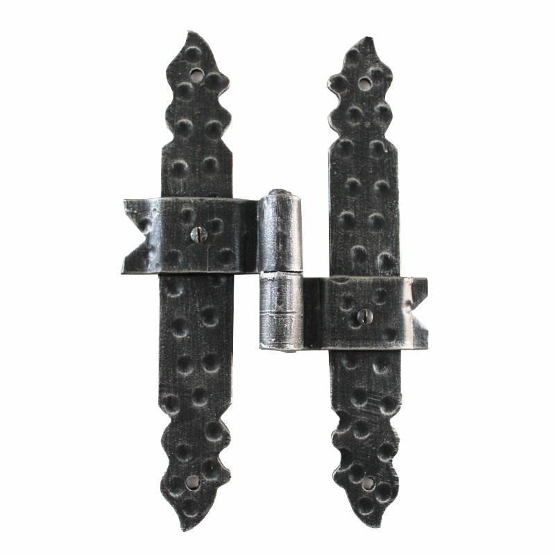 2407 Double Central Hinge Wrought Iron for Doors and Windows Lorenz Ferart