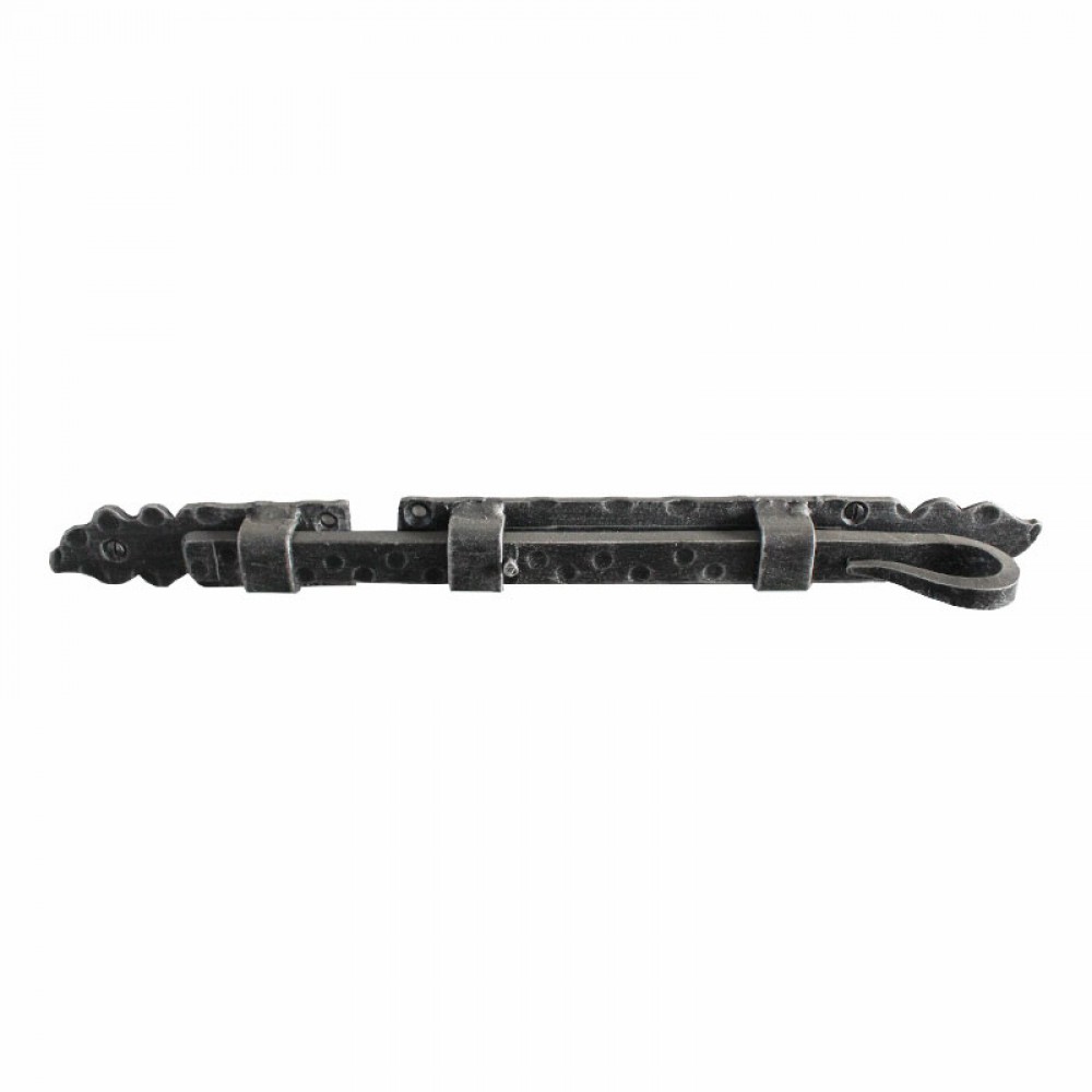 2410 Wrought Iron Horizontal Bolt Handmade for Doors Lorenz Ferart
