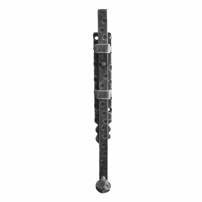 2411 Wrought Iron Vertical Bolt Handmade for Doors Lorenz Ferart