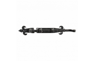 2508 Wrought Iron Horizontal Bolt Handmade for Doors Lorenz Ferart