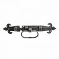 2510 Wrought Iron Horizontal Bolt Handmade for Doors Lorenz Ferart