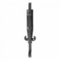 2511 Wrought Iron Vertical Bolt Handmade for Doors Lorenz Ferart